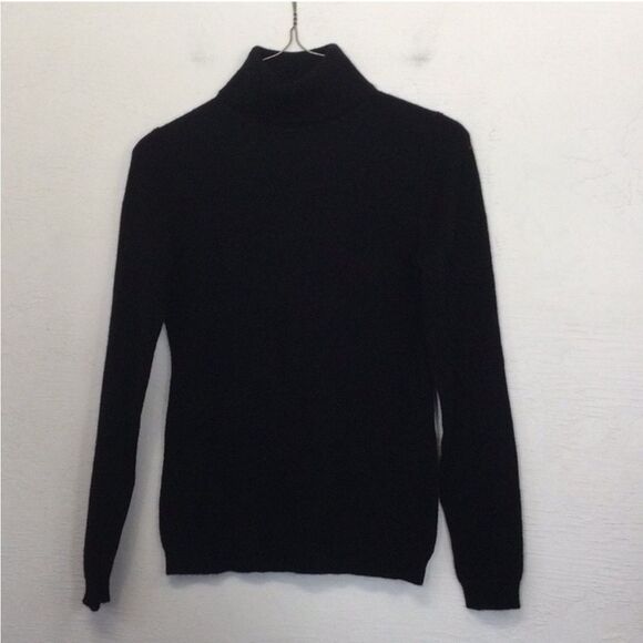 NWT CHARTER CLUB | Turtleneck 100% Cashmere Sweater in black size Large PP PS - Picture 2 of 10